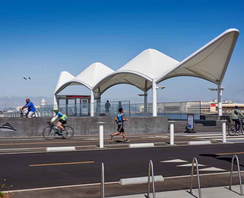 Alameda Ferri Terminal - parking area