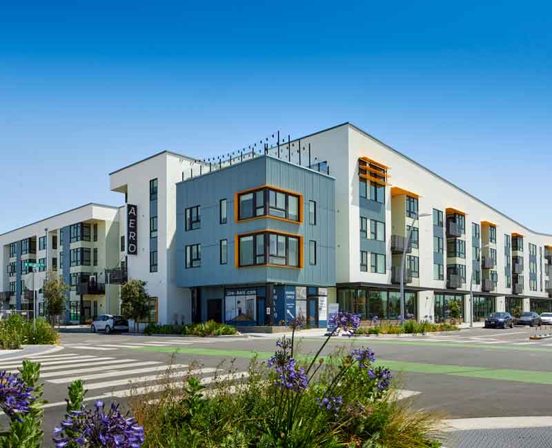 AERO Apartments exterior view