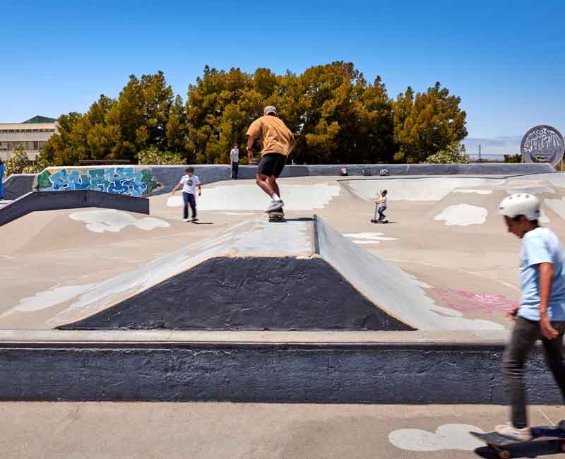 Alamenda Skatepark View