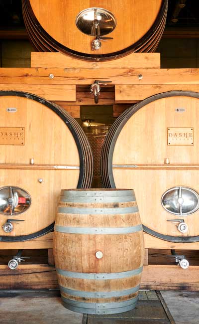 Hangar 1 Vodka Distillery Barrels